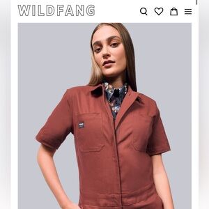 Wildfang - The Essential Long Sleeve High Waisted Jumpsuit